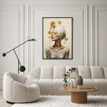 Постер на холсте Wish list 75X105 CM