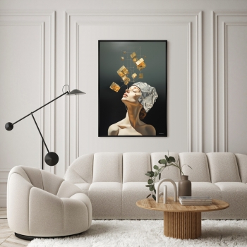 Постер на холсте Wish list 75X105 CM