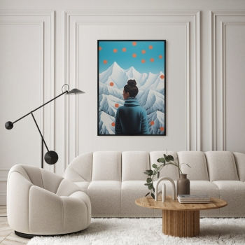 Постер на холсте Vibe collection 75X105 CM
