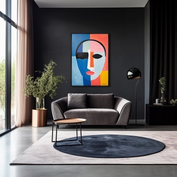 Постер на холсте The Mask Collection 75X105 CM
