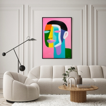 Постер на холсте The Mask Collection 75X105 CM
