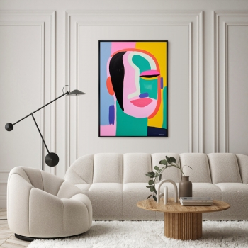 Постер на холсте The Mask Collection 75X105 CM