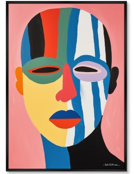 Постер на холсте The Mask Collection The Fans 75X105 CM