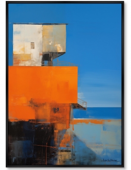 Постер на холсте And the Sea is So Close 75X105 CM