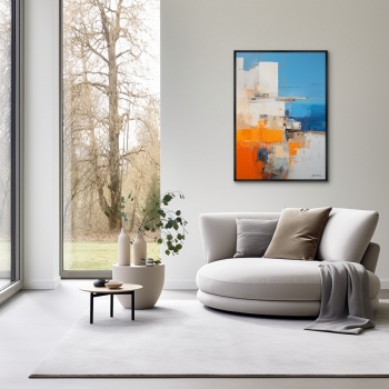 Постер на холсте Summer sun and the sea nearby 75X105 CM