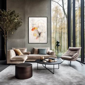 Постер на холсте Anima dello spazio 75X105 CM