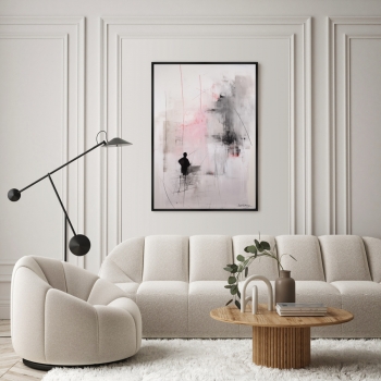 Постер на холсте Asian Etudes 75X105 CM