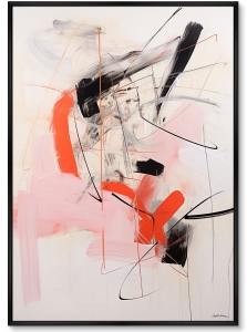 Постер на холсте Corrida 75X105 CM