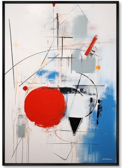 Набор из двух постеров на холсте The Ships 75X105 / 75X105 CM 2