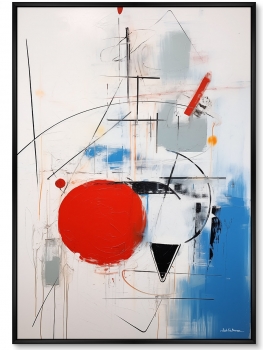 Постер на холсте The Ships 75X105 CM