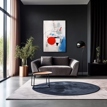 Постер на холсте The Ships 75X105 CM