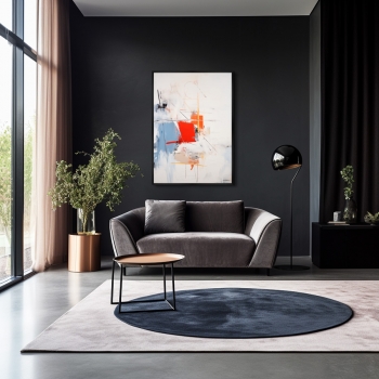 Постер на холсте The Ships 75X105 CM