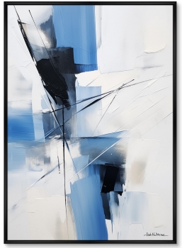 Набор из двух постеров на холсте Geometry of Winter Colors 75X105 / 75X105 CM