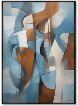 Набор из двух постеров на холсте Laberinto de Color 75X105 / 75X105 CM