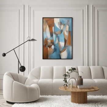 Постер на холсте Laberinto de Color 75X105 CM