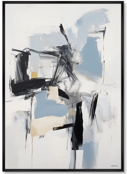 Набор из двух постеров на холсте Linear space 75X105 / 75X105 CM