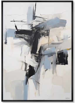 Набор из двух постеров на холсте Linear space 75X105 / 75X105 CM