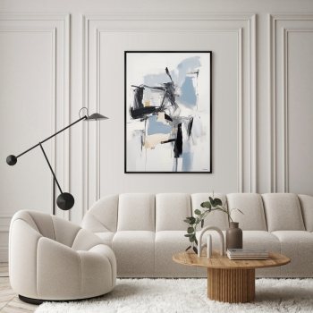 Постер на холсте Linear space 75X105 CM