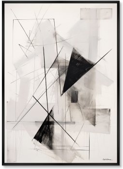 Постер на холсте Morning at the bridge 75X105 CM