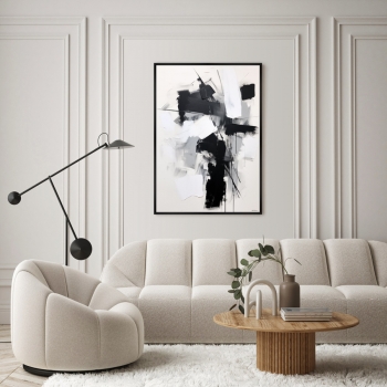 Постер на холсте Polo players 75X105 CM