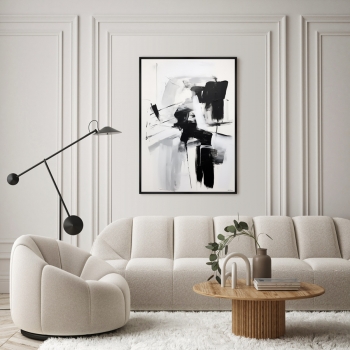 Постер на холсте Polo players 75X105 CM