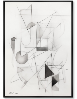 Постер на холсте Search for the Forms 75X105 CM