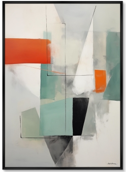 Набор из двух постеров на холсте Summer colors geometry 75X105 / 75X105 CM