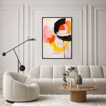 Постер на холсте Summer snowstorm 75X105 CM
