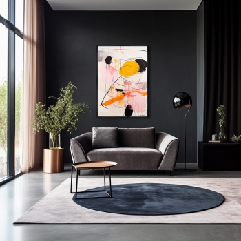 Постер на холсте The Breakfast 75X105 CM