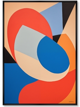 Постер на холсте Lobster The Cubic 75X105 CM