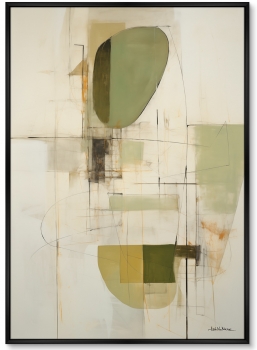 Набор из двух постеров на холсте Through the Space of Being 75X105 / 75X105 CM