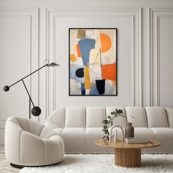 Постер на холсте Two of them 75X105 CM