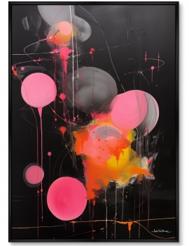 Постер на холсте Universe Planetary Motion 75X105 CM