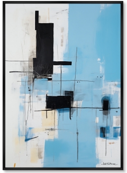 Набор из двух постеров на холсте Winter Morning 75X105 / 75X105 CM