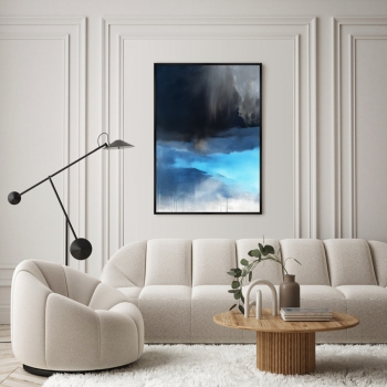 Постер на холсте And then only space 75X105 CM