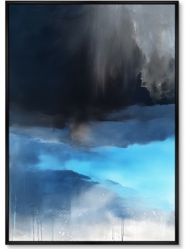 Постер на холсте And then only space 75X105 CM
