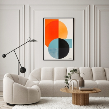 Постер на холсте Celestial bodies 75X105 CM