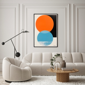Постер на холсте Celestial bodies 75X105 CM