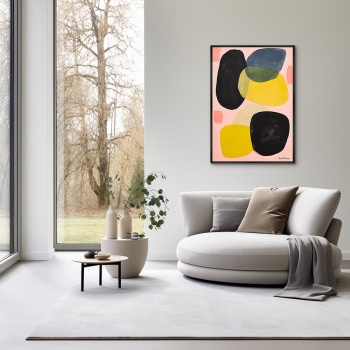 Постер на холсте Colors and Forms 75X105 CM