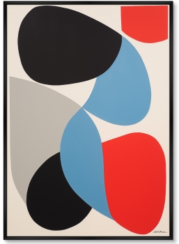 Набор из двух постеров на холсте Falling up into these colors 75X105 / 75X105 CM