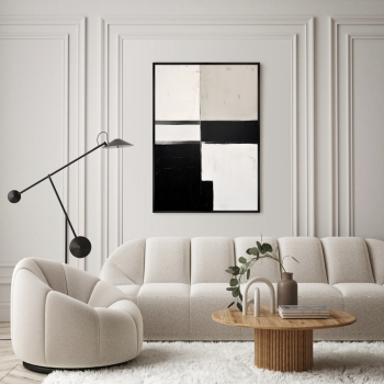 Постер на холсте Geometry of color 75X105 CM