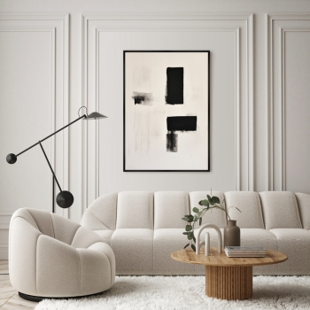 Постер на холсте Geometry of color 75X105 CM