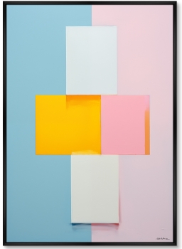 Набор из двух постеров на холсте Marshmallow dreams 75X105 / 75X105 CM
