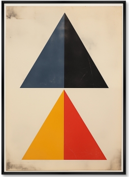 Набор из двух постеров на холсте Multi-colored 75X105 / 75X105 CM