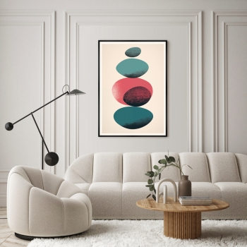 Постер на холсте Pietra su pietra 75X105 CM