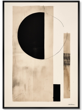 Набор из двух постеров на холсте Planetary indifference 75X105 / 75X105 CM