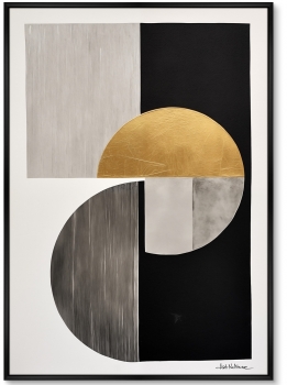 Набор из двух постеров на холсте Rounded curves 75X105 / 75X105 CM