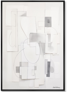 Набор из двух постеров на холсте Search for the shapes 75X105 / 75X105 CM