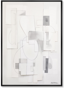 Постер на холсте Search for the shapes 75X105 CM