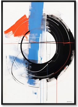 Постер на холсте Shape spectrum 75X105 CM